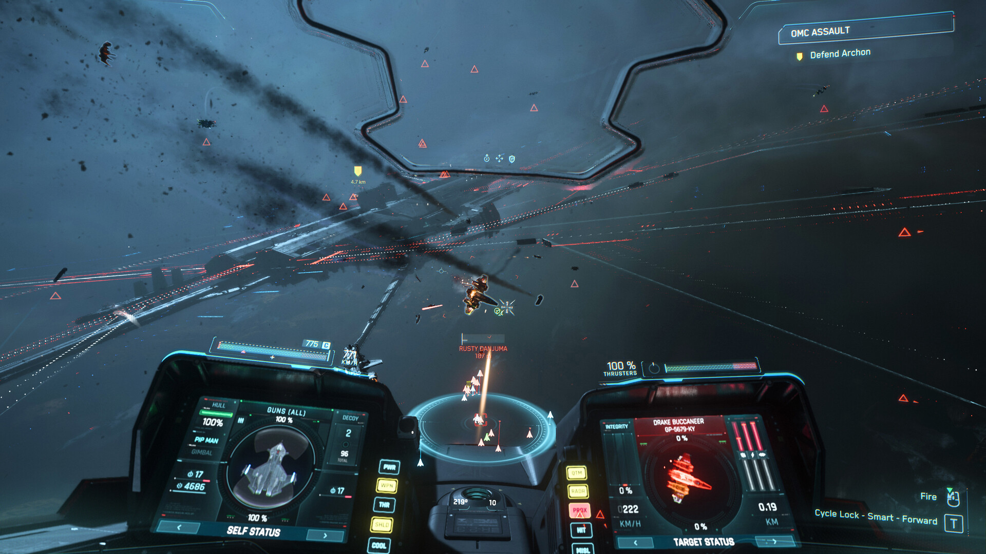Official Squadron 42 screenshot from the Steam store page